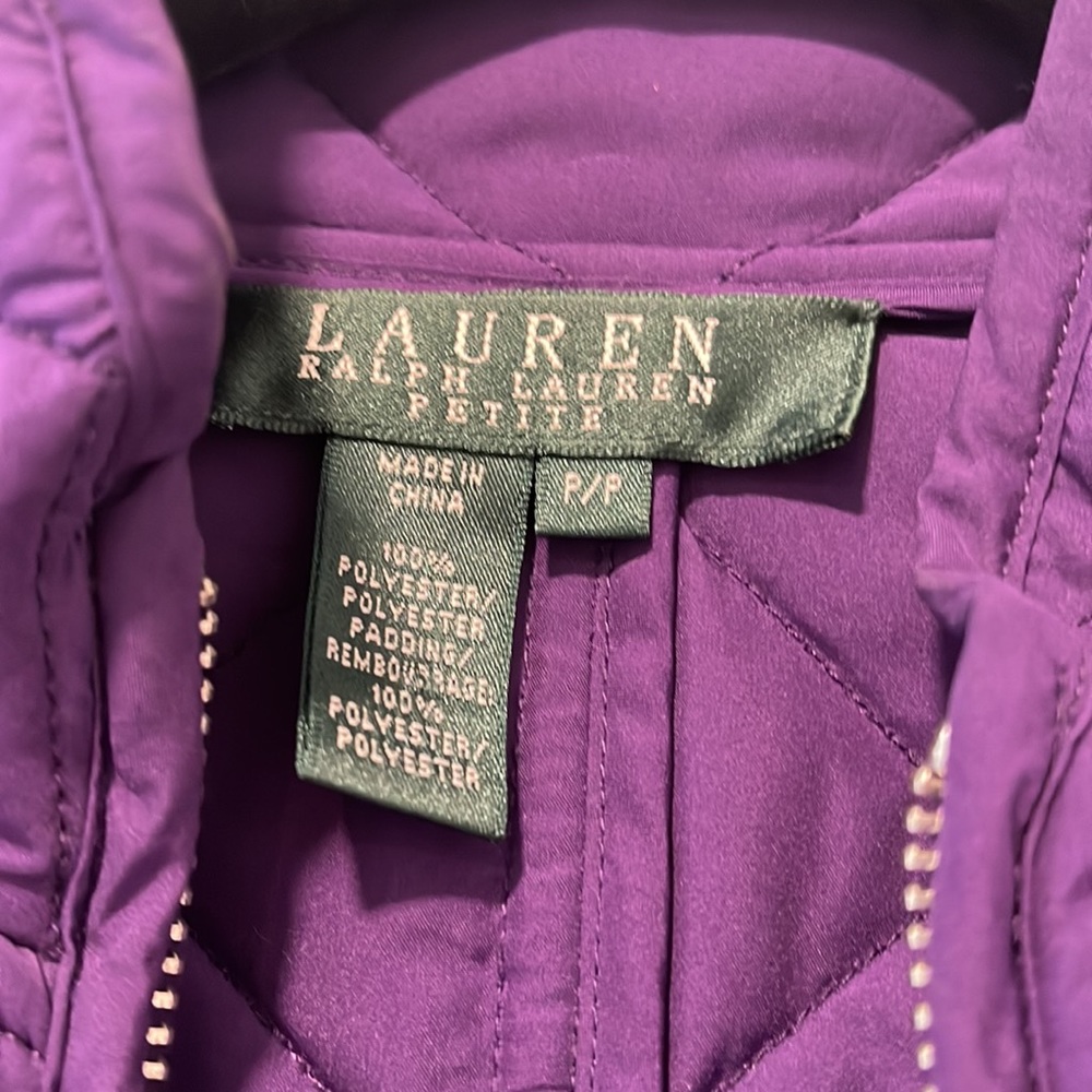 Ralph Lauren purple quilted jacket - Picture 9 of 13